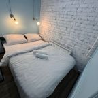 Двухместный (Эконом с двуспальной кроватью с общей ванной комнатой), Отель Автор Шаболовская