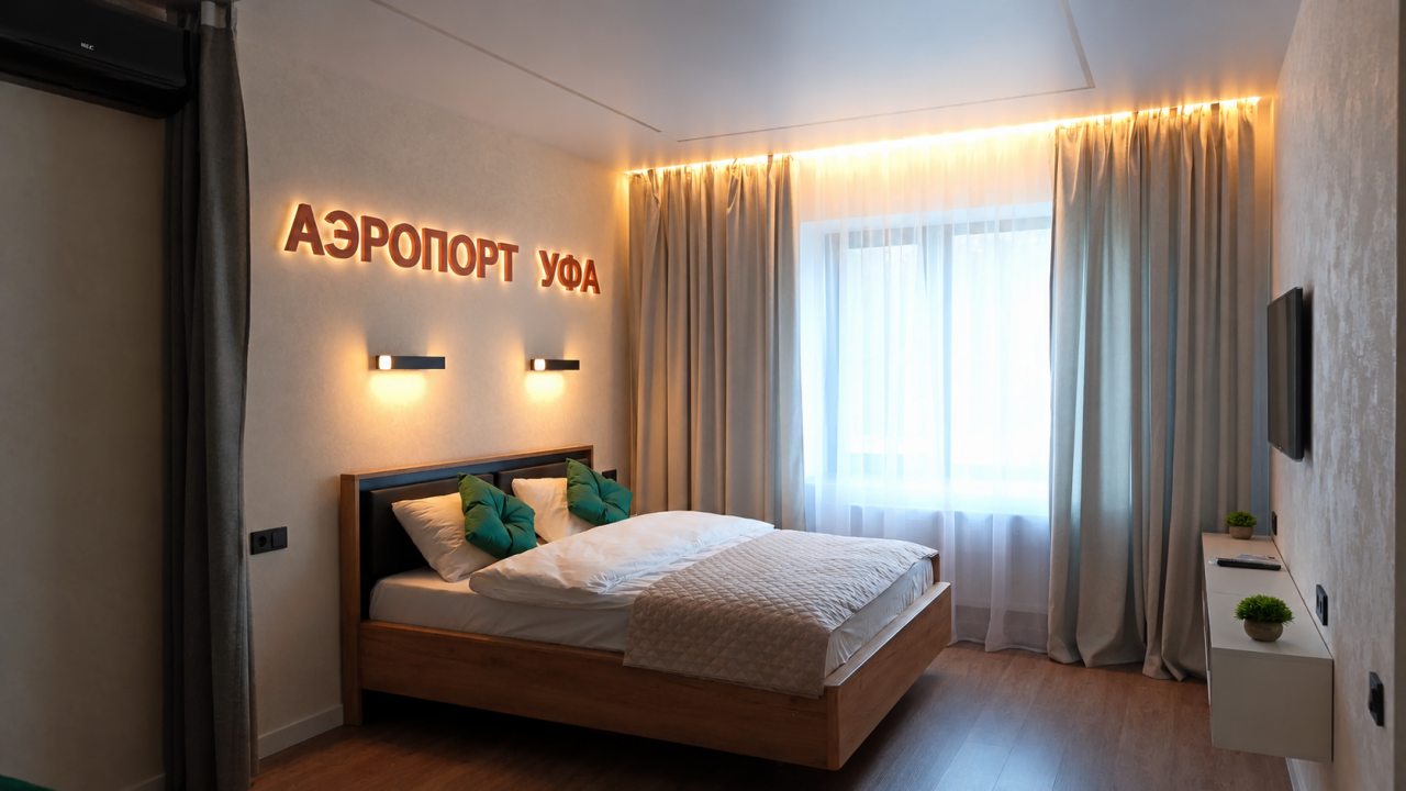 Апартаменты Рядом с аэропортом, Уфа