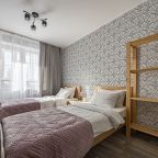 Квартира (Трехкомнатная с раздельными спальными местами), Апартаменты Стрелка на улице Народная 26