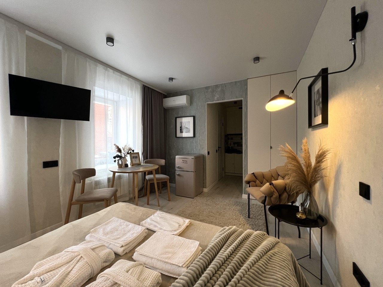 Двухместный (Марусовка), Апартаменты В Марусовке