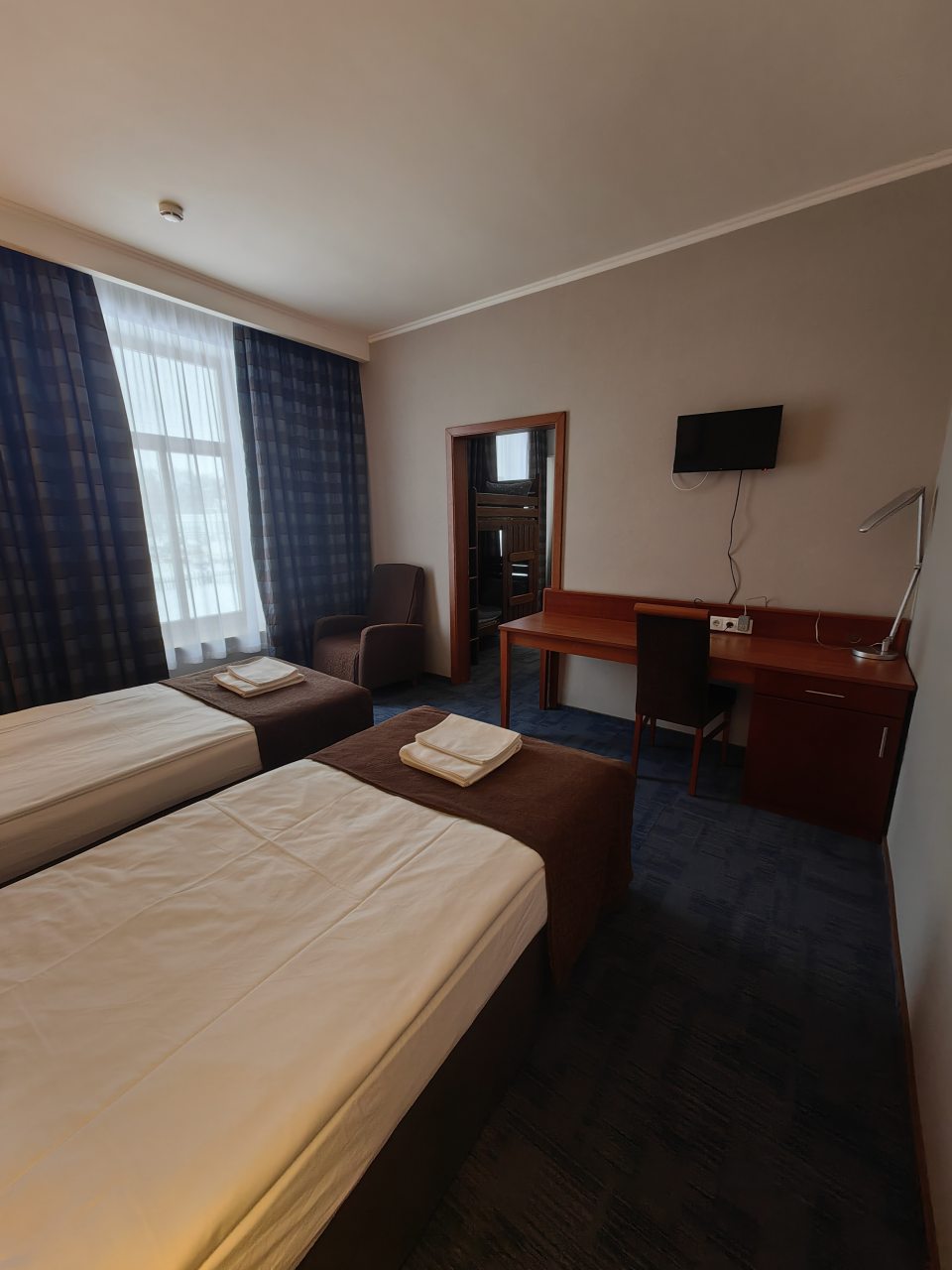 Семейный (Семейный номер с детской двухярусной кроватью), Отель Рублёв