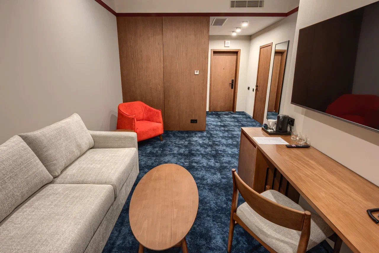 Двухместный (Джуниор сюит), Отель Лазурит Архыз hotel & spa