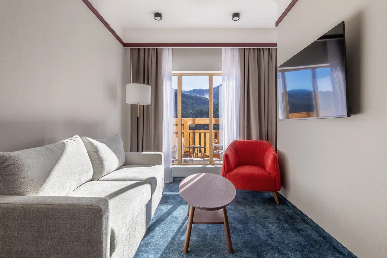 Двухместный (Diamond Suite), Отель Лазурит Архыз hotel & spa