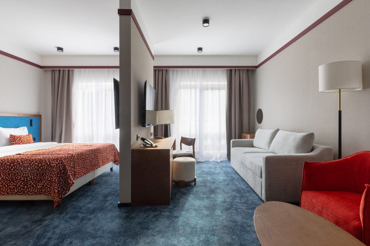 Двухместный (Studio CRYSTAL), Отель Лазурит Архыз hotel & spa