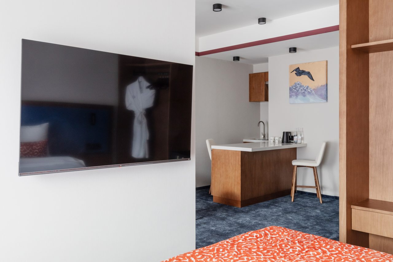 Двухместный (Studio CRYSTAL), Отель Лазурит Архыз hotel & spa