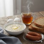 Вкусный завтрак в отеле Кивано - бесплатно :)