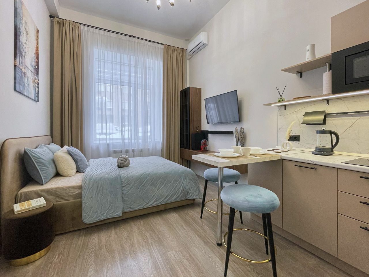 Студио, Апартаменты FolkFort Дизайн-Студия на Грайвороновской