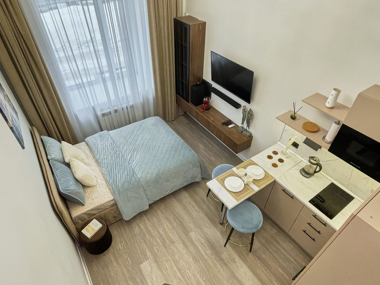 Студио, Апартаменты FolkFort Дизайн-Студия на Грайвороновской