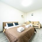 Кровать и текстиль для сна.