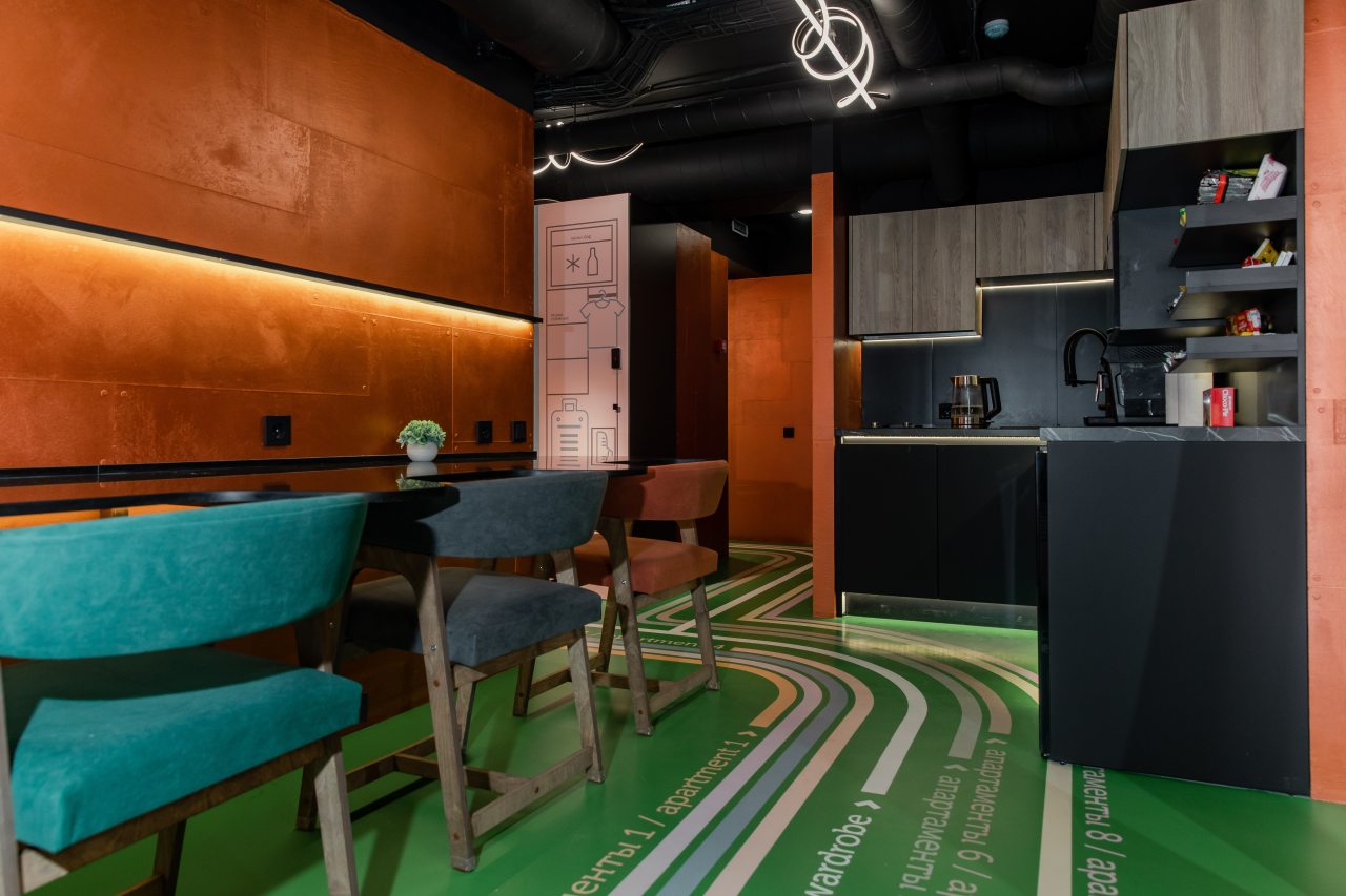 Двухместный (Верхний модуль), Мини-отель Popov Modul Hotel VRN