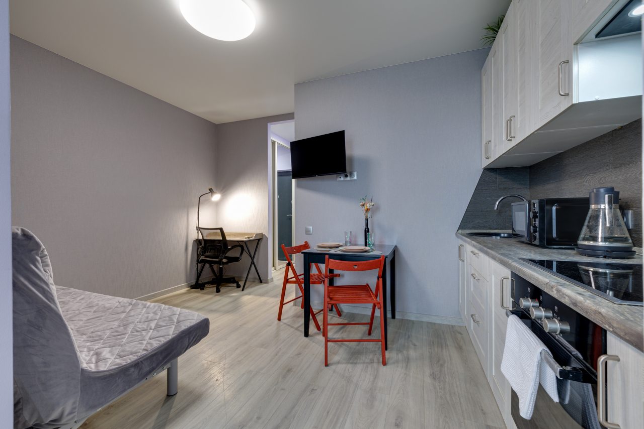 Апартаменты (Однокомнатная квартира), Апартаменты Happy People на Сосенском Стане 17