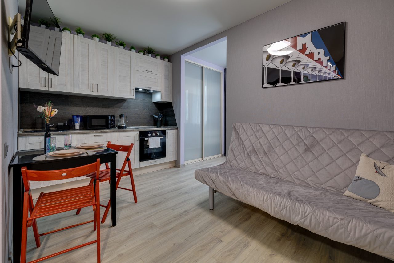 Апартаменты (Однокомнатная квартира), Апартаменты Happy People на Сосенском Стане 17