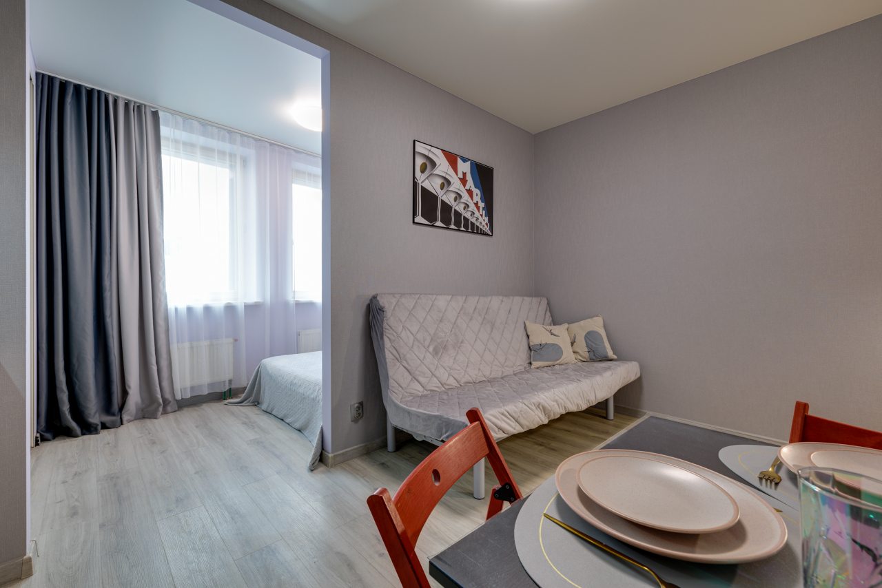 Апартаменты (Однокомнатная квартира), Апартаменты Happy People на Сосенском Стане 17