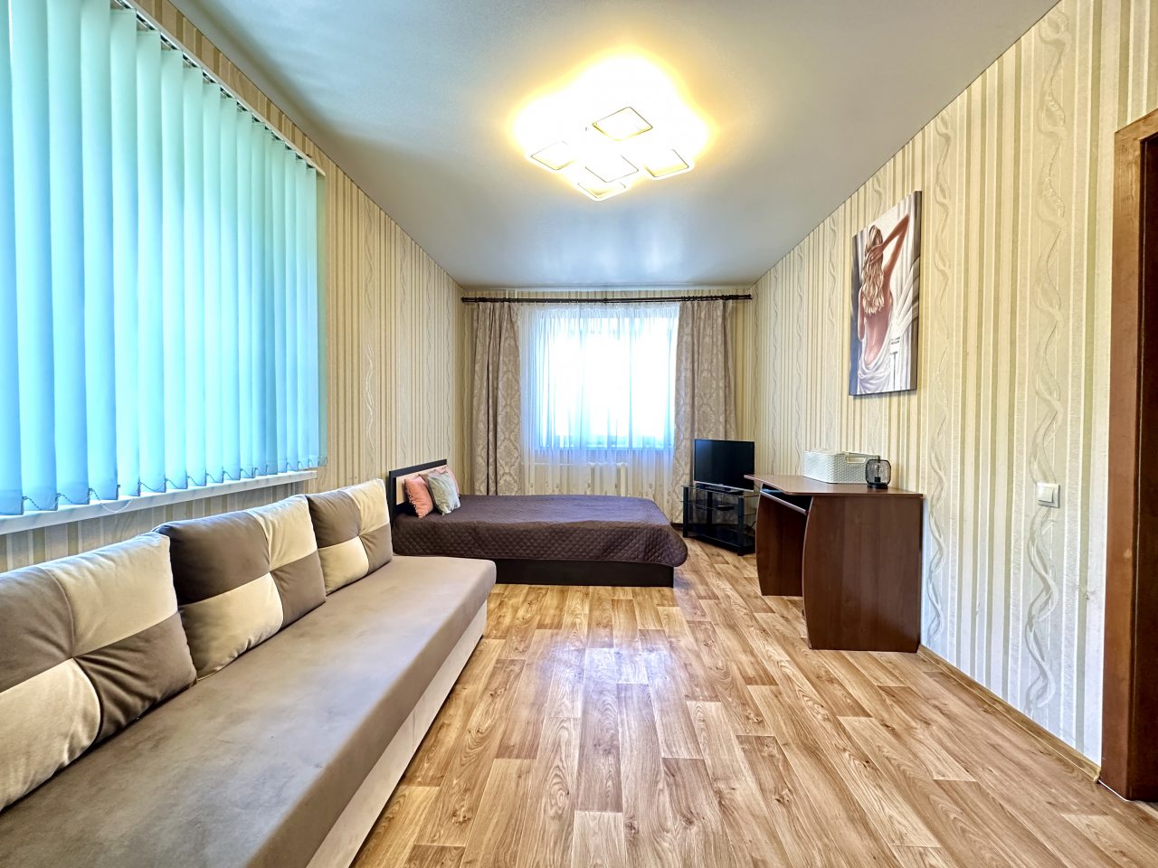 Трехместный, Апартаменты В новостройке с балконом