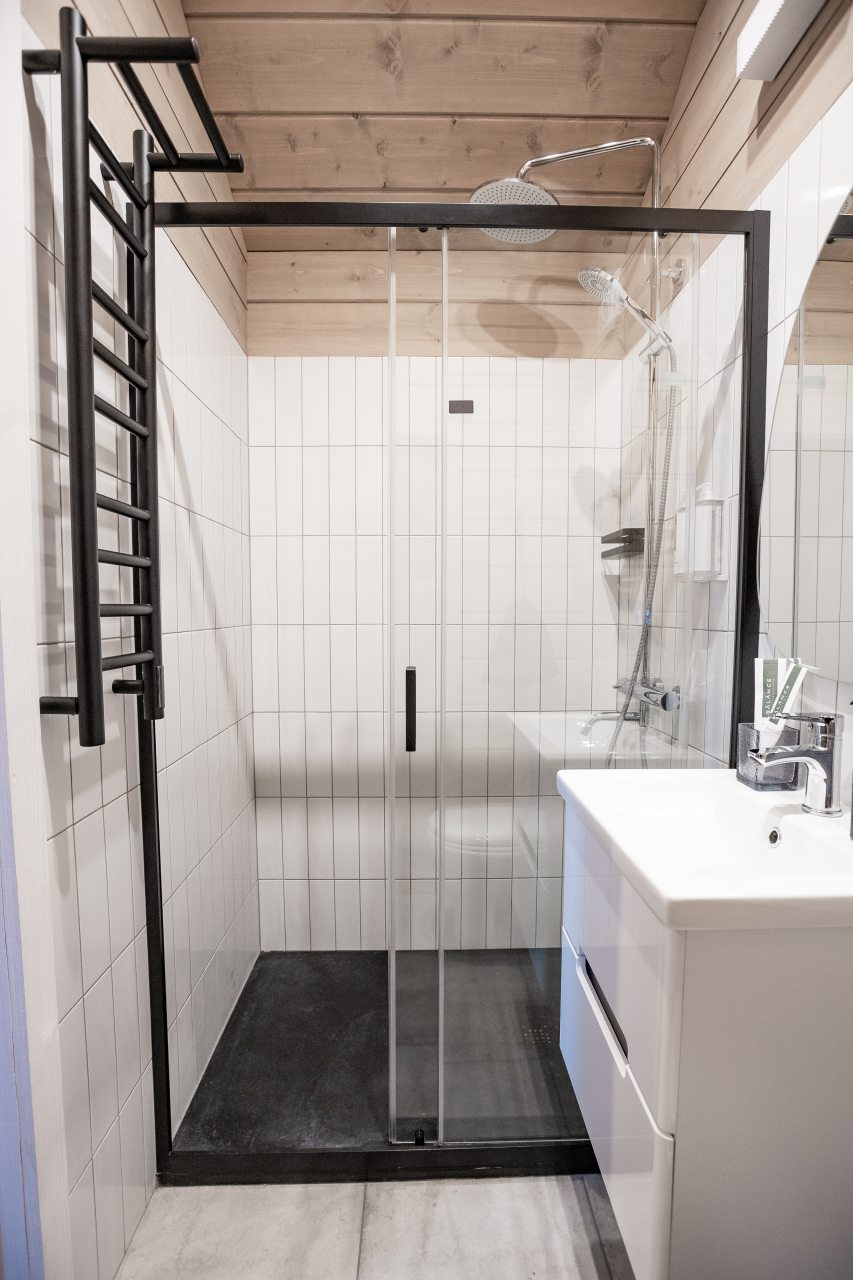 Четырехместный (Дабл-хаус. Два двухместных домика объединенные общей террасой), Гостиница Гнездо Мамонта