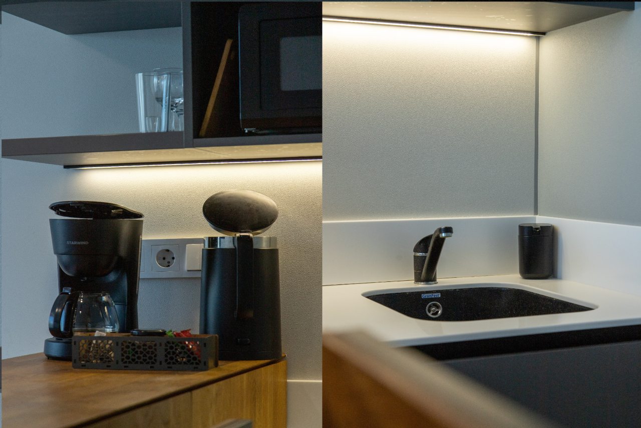 Двухместный (Номер с панорамным видом на 2м этаже), Гостевой дом ЁLKI Лебяжье