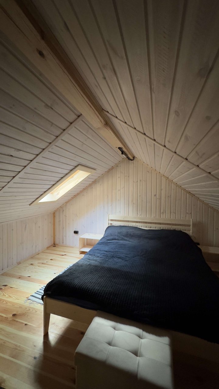 Трёхместный и более (Домики в настоящем лесу: BBQ / купель/ баня / велосипеды / проектор / река / озеро / рыбалка), Домики в настоящем лесу