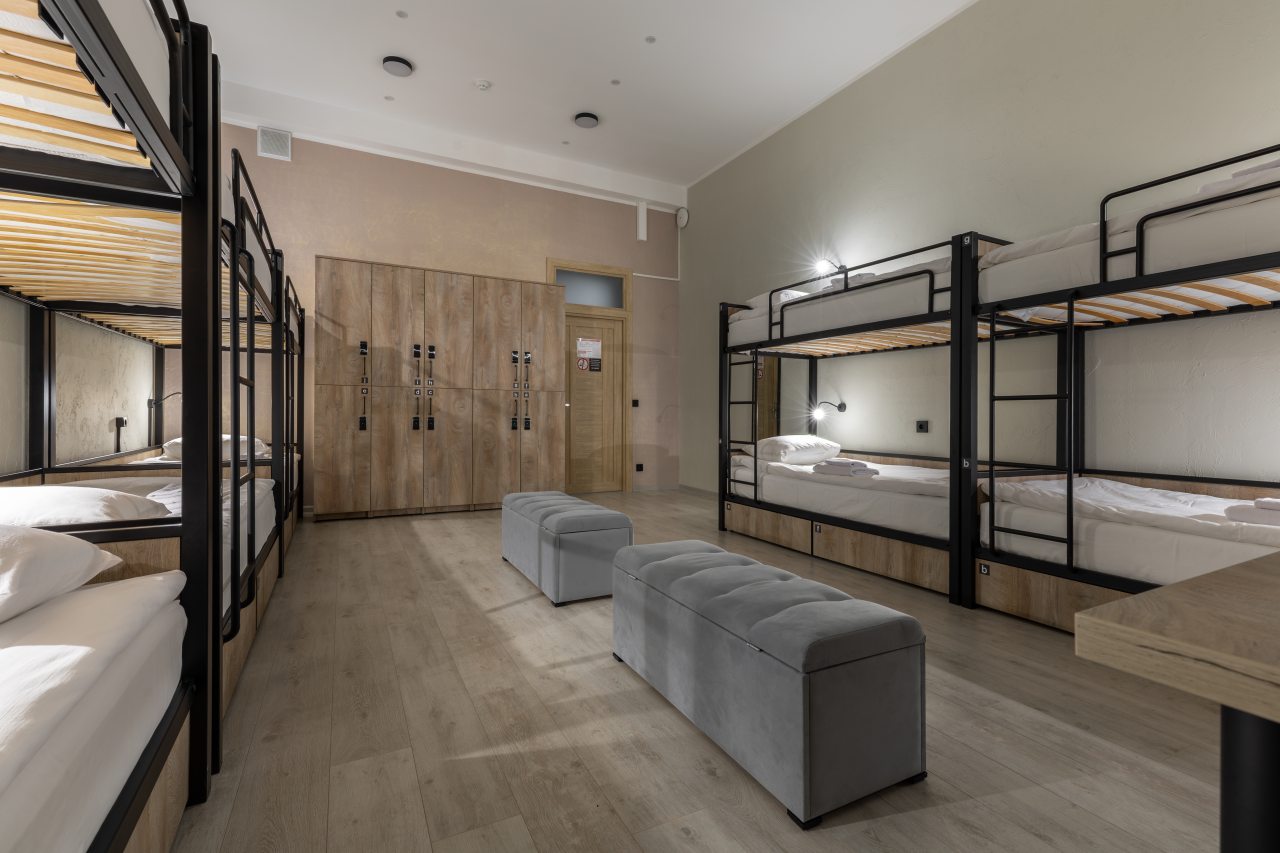 Десятиместный Женский (Место в номере с подселением для женщин 2 этаж), Хостел City