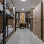 Восьмиместный Мужской (Место в номере с подселением для мужчин 1 этаж), Хостел City