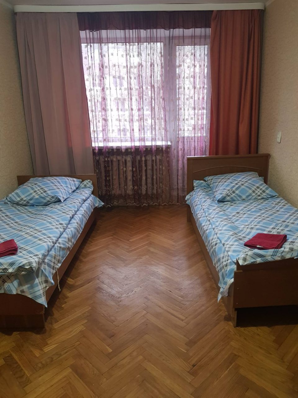 Четырехместный (Четырехместный двухкомнатный номер квартирного типа с кухней), Хостел Для сотрудников ГосТел