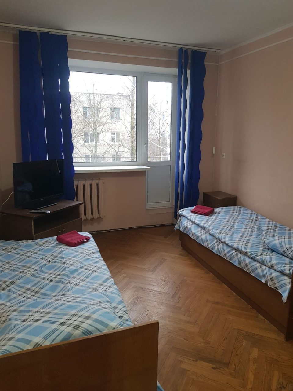 Четырехместный (Четырехместный двухкомнатный номер квартирного типа с кухней), Хостел Для сотрудников ГосТел