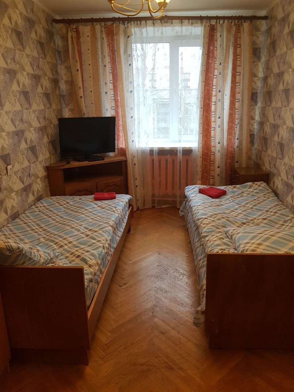 Четырехместный (Четырехместный двухкомнатный номер квартирного типа с кухней), Хостел Для сотрудников ГосТел