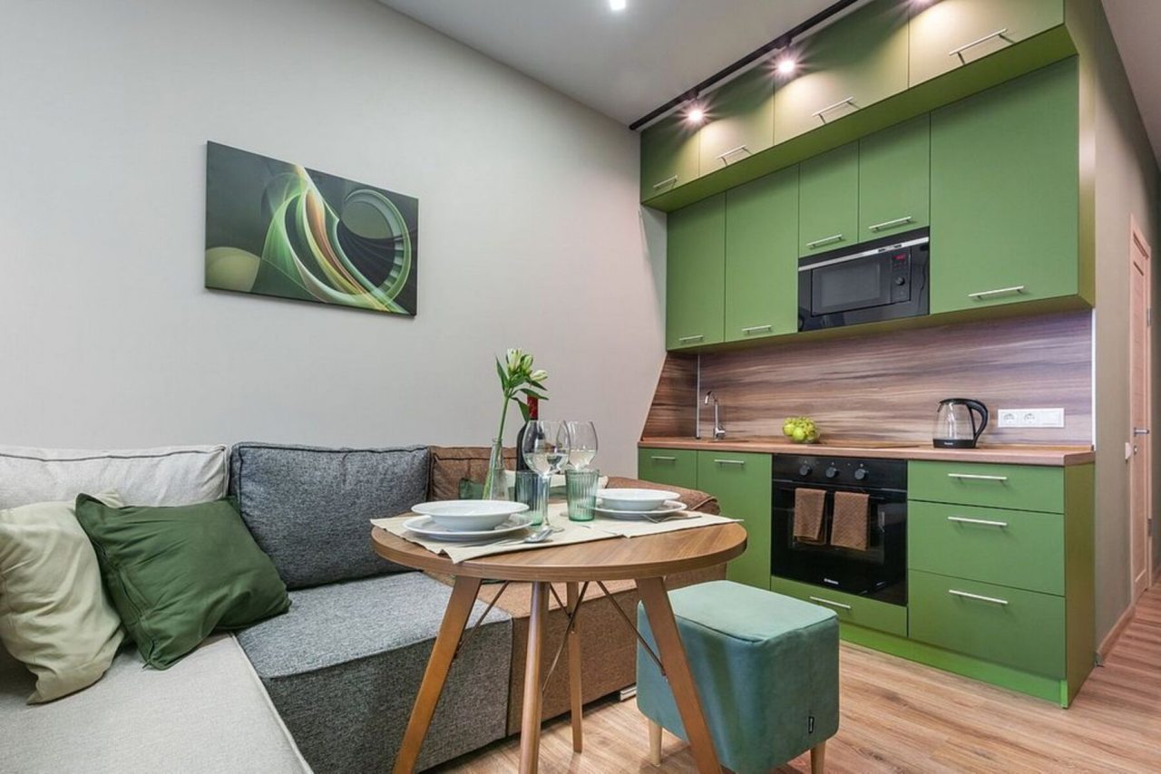 Апартаменты (Апартаменты SKY INN Green), Апартаменты SKY INN Color Apartments