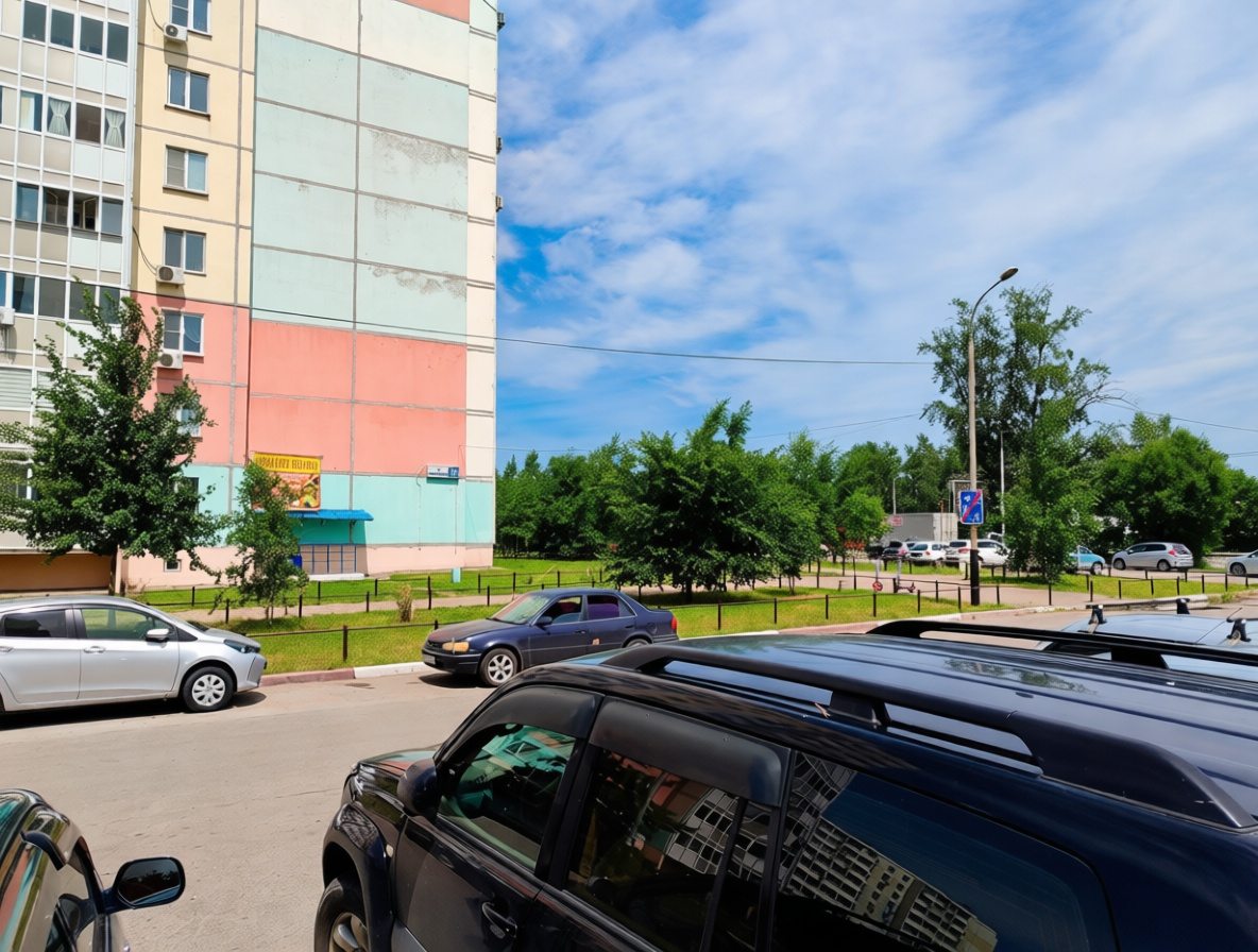 Общественная парковка авто