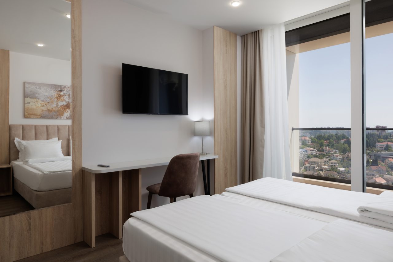 Двухместный (Супериор с видом на море), AZIMUT Парк Отель Виноградная Сочи