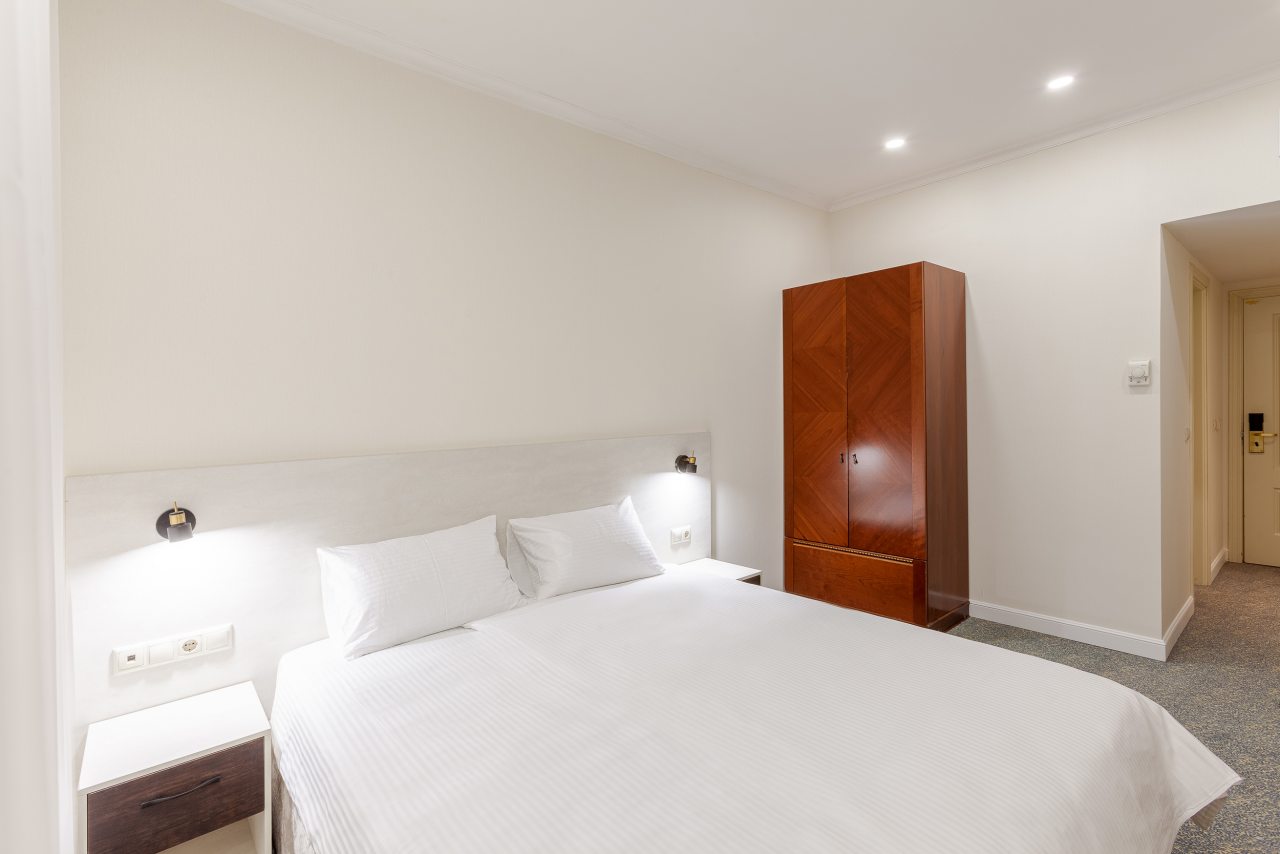 Двухместный (Эконом стандарт БЕЗ ОКНА), Отель Курорт Грейс Люксор Волга Конгресс