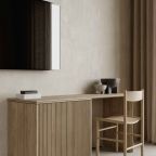 Одноэтажный дом на первой береговой линии.