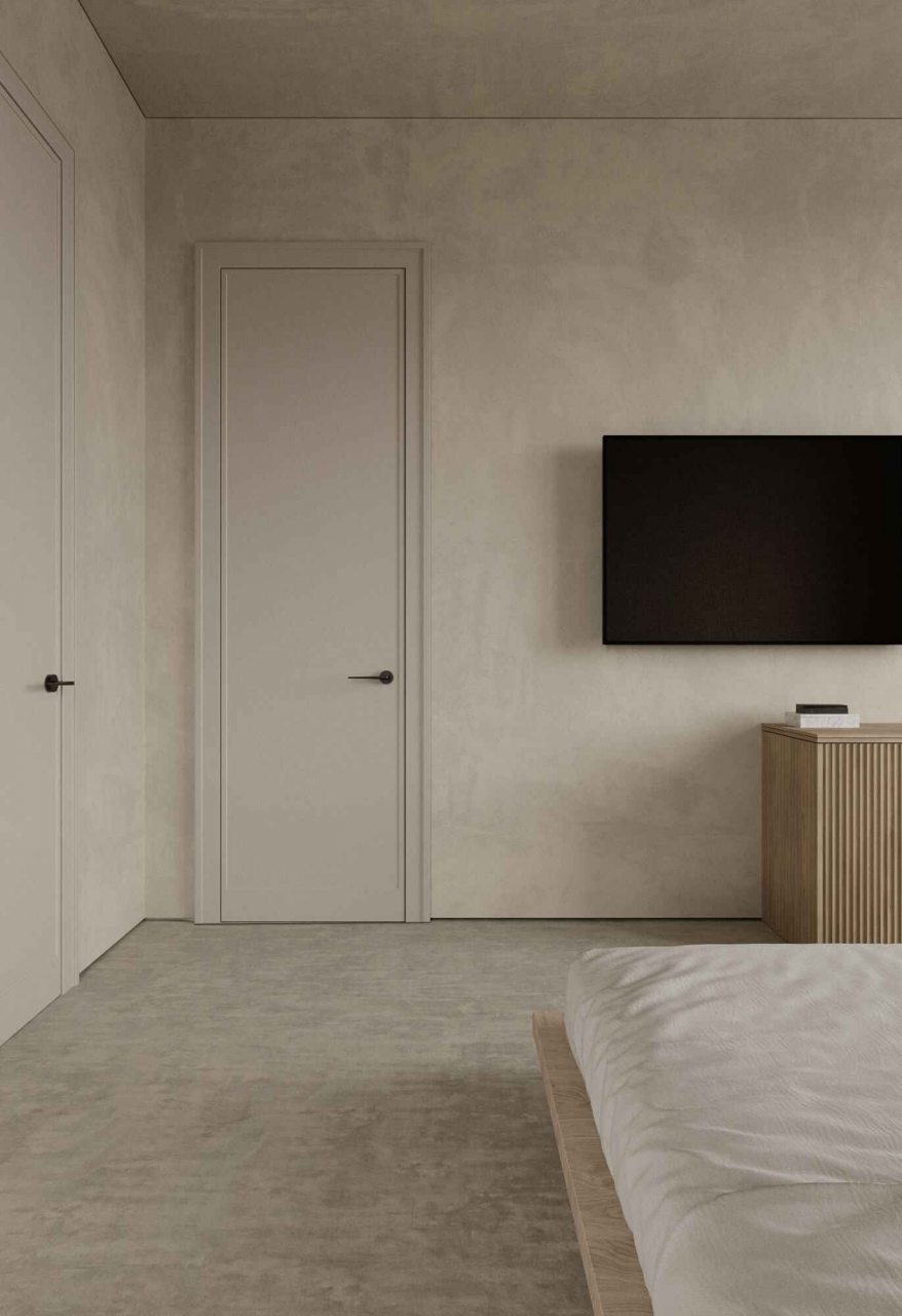 Одноэтажный дом на первой береговой линии.