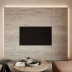 Одноэтажный дом на первой береговой линии.