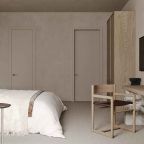 Уютная кухня-гостиная и две спальни.