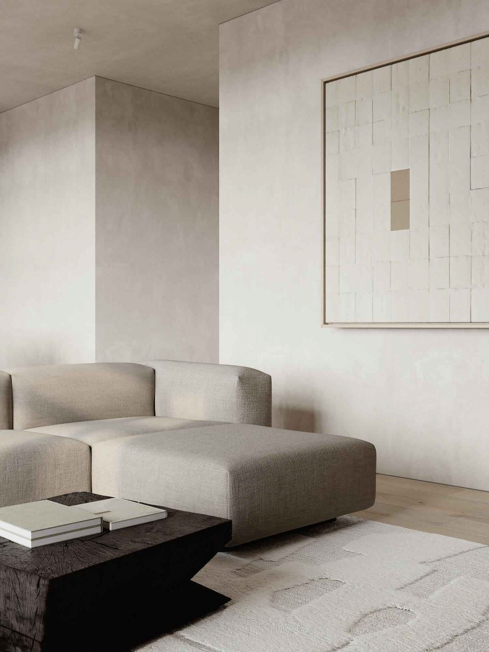 Уютная кухня-гостиная и три спальни.