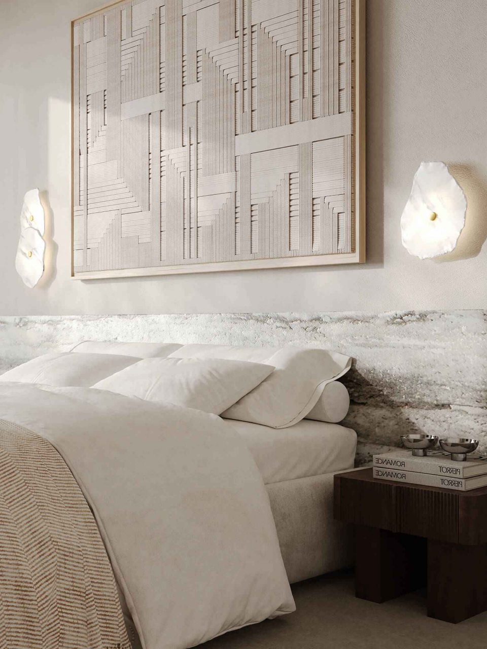 Просторная кухня-гостиная и три спальни.