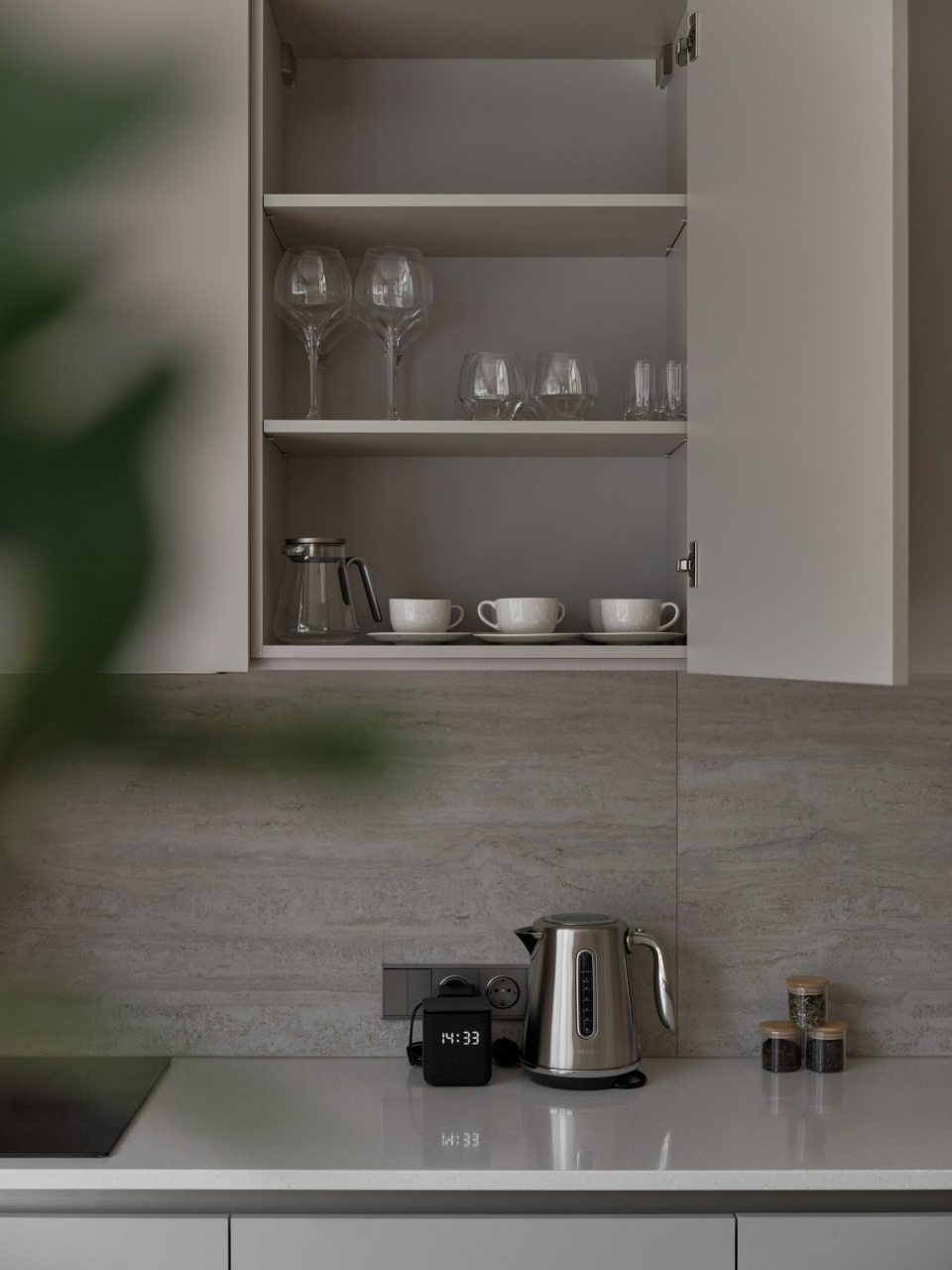 Одноэтажный дом на первой береговой линии.