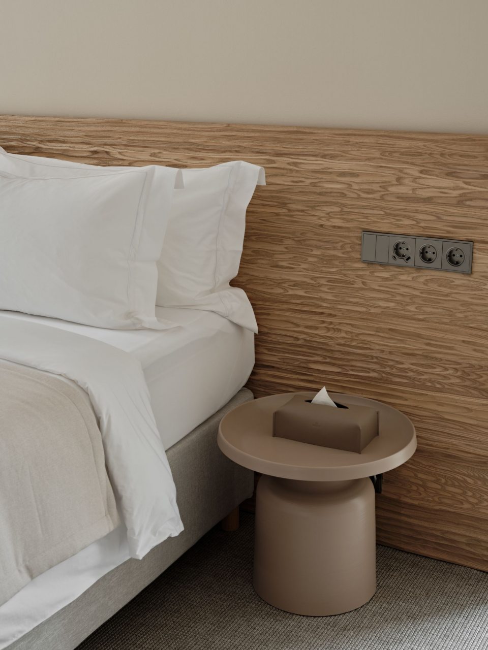 Уютная кухня-гостиная и две спальни.