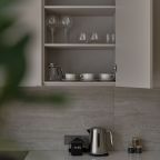 Уютная кухня-гостиная и одна спальня.