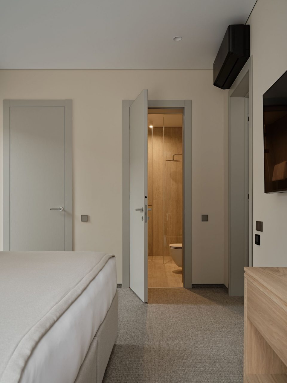 Уютная кухня-гостиная и две спальни.