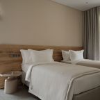 Уютная кухня-гостиная и две спальни.