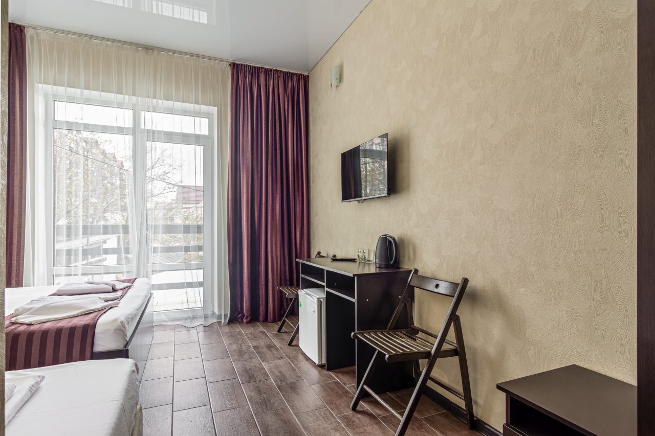 Трёхместный и более (Трёхместный комфорт с видом на море), Арт Шале