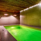 Крытый плавательный бассейн подогреваемый в СПА-зоне, Арт Шале