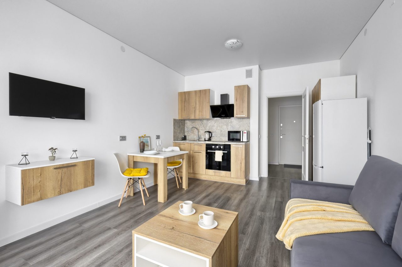 Апартаменты (Студия Myhome Yourhome на Уральской 25), Апартаменты Myhome Yourhome на Уральской 25к1