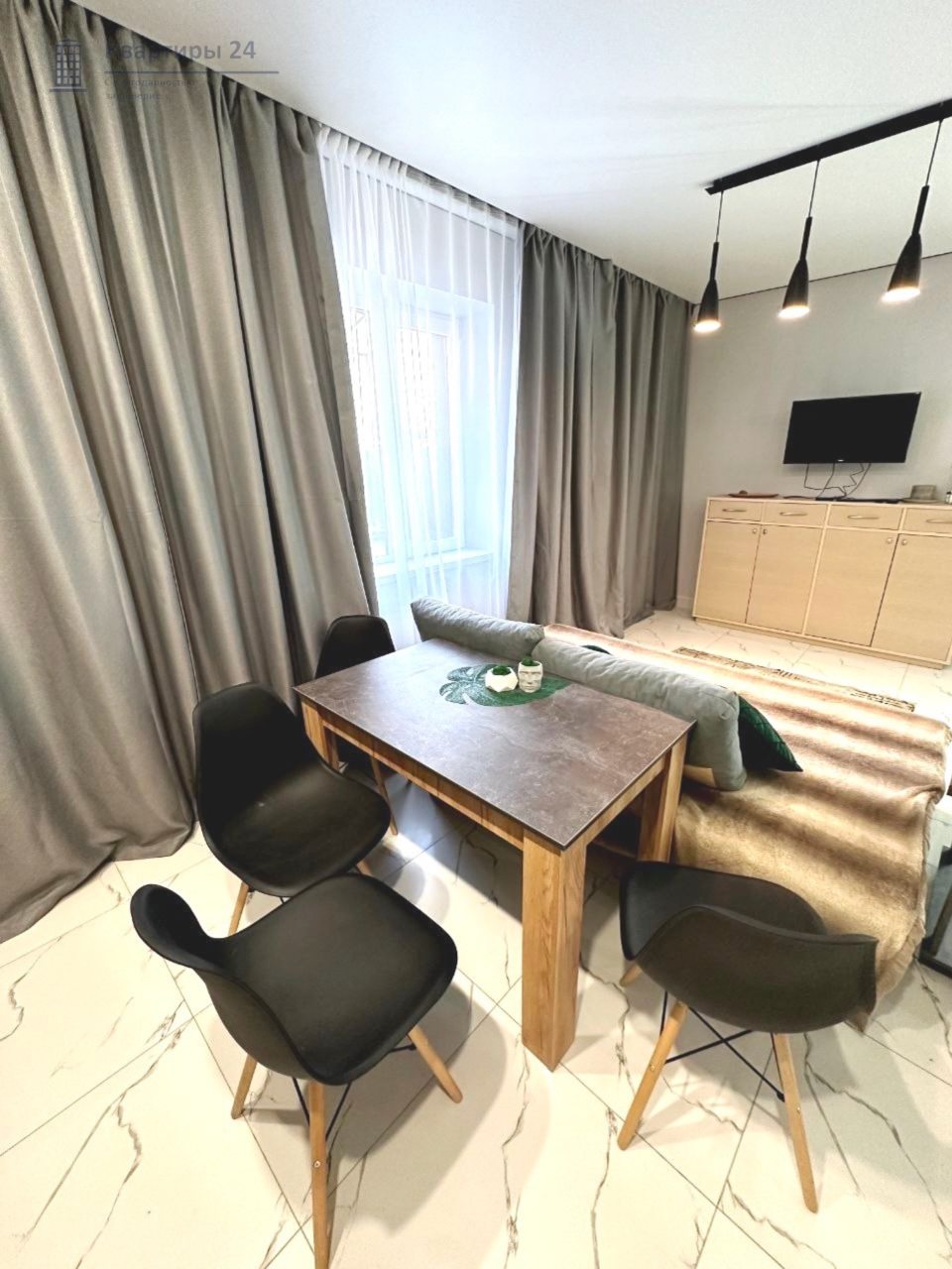 Апартаменты (Уютная квартира-студия на 3 просеке 94Г,15), Апартаменты Студия на 3 просеке 94Г