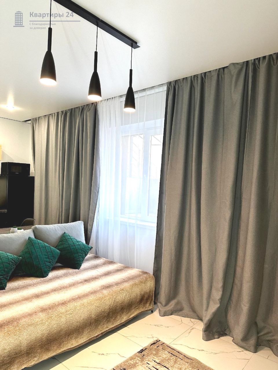 Апартаменты (Уютная квартира-студия на 3 просеке 94Г,15), Апартаменты Студия на 3 просеке 94Г