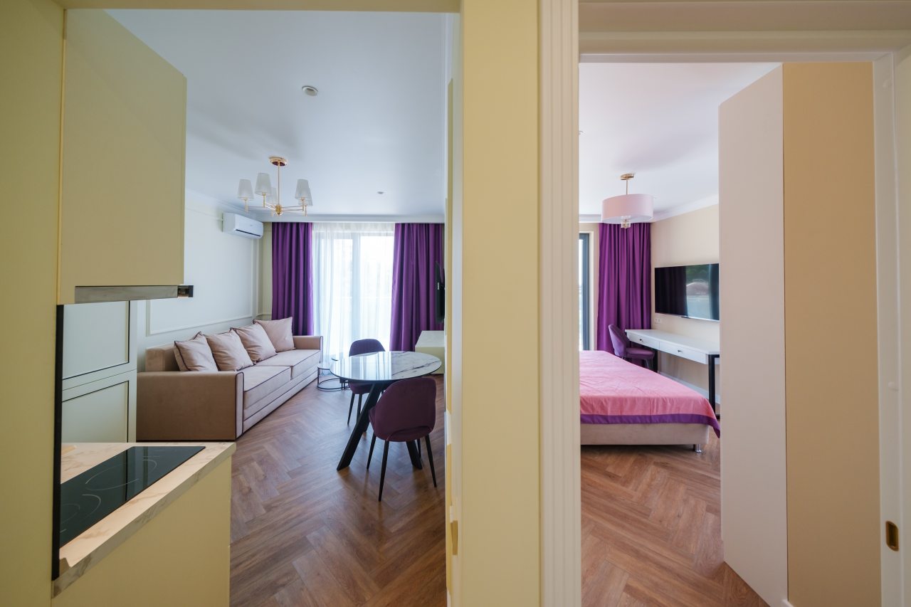 Трёхместный и более (Family room sea view), Апартаменты М2 group