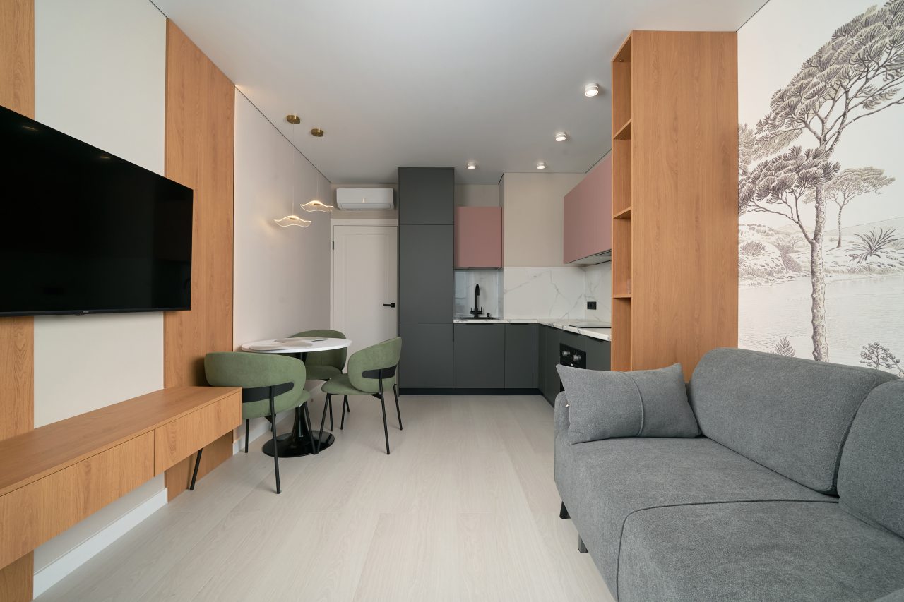Апартаменты (Стандарт двухкомнатный Sea View 5 корпус), Апартаменты М2 group