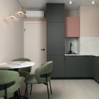 Апартаменты (Стандарт двухкомнатный Sea View 5 корпус 604), Апартаменты М2 group