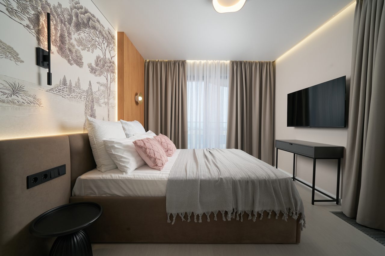 Апартаменты (Стандарт двухкомнатный Sea View 5 корпус), Апартаменты М2 group